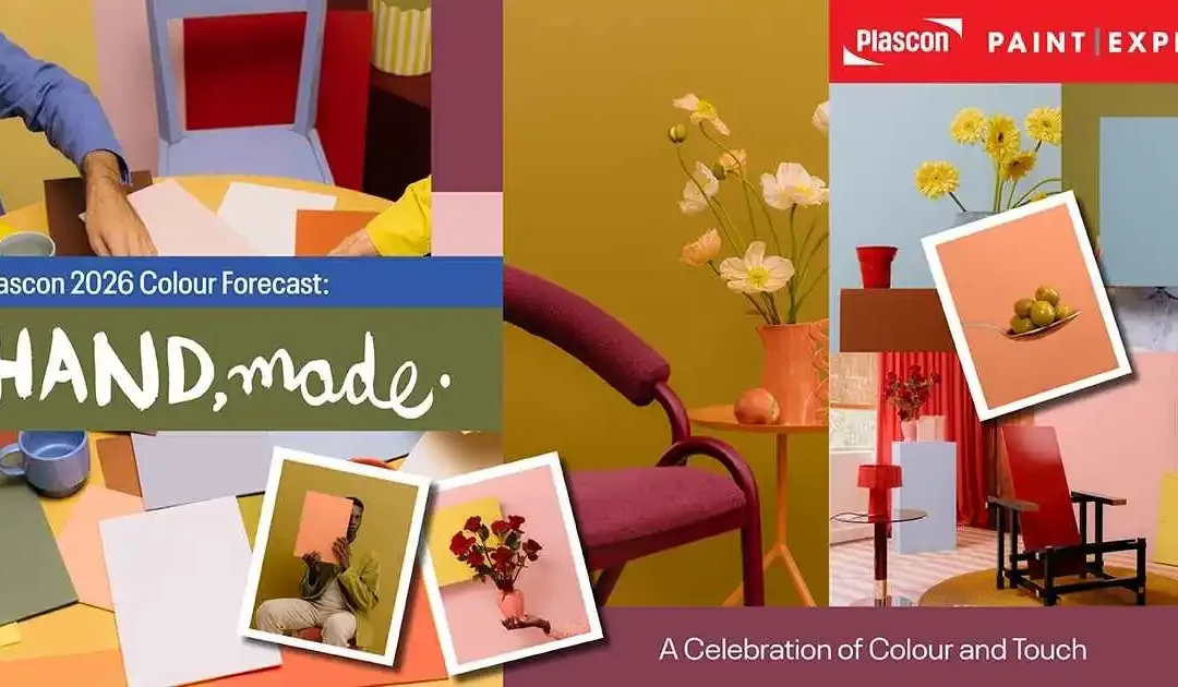 Plascon 2026 Colour Forecast: HAND, made – A Celebration of Colour and Touch