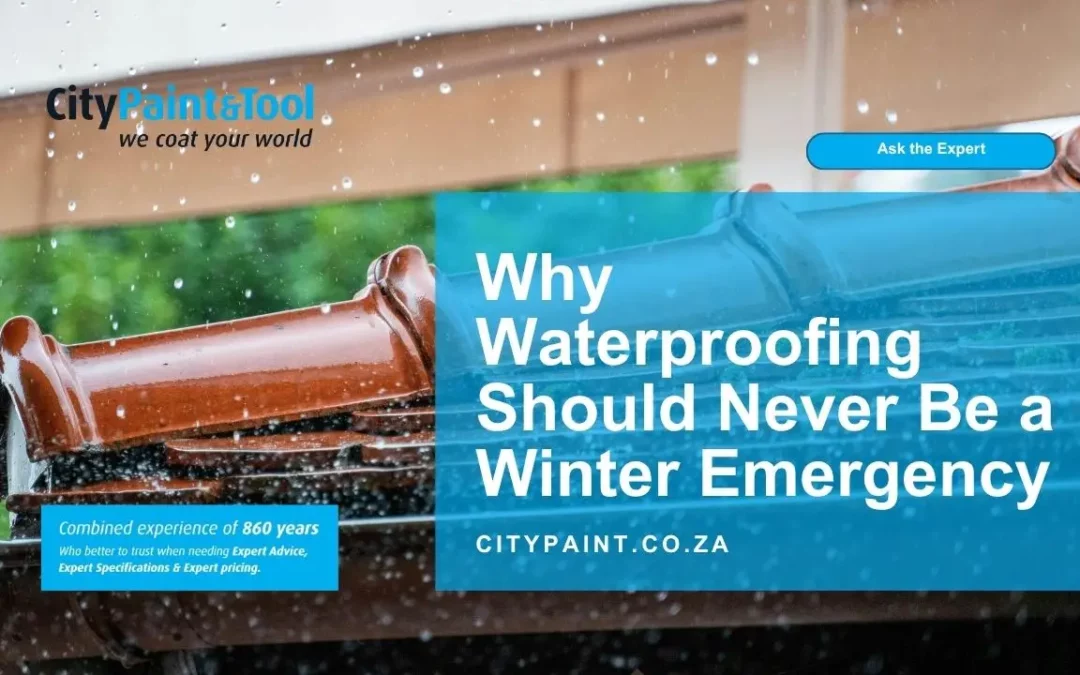 Why Waterproofing Should Never Be a Winter Emergency