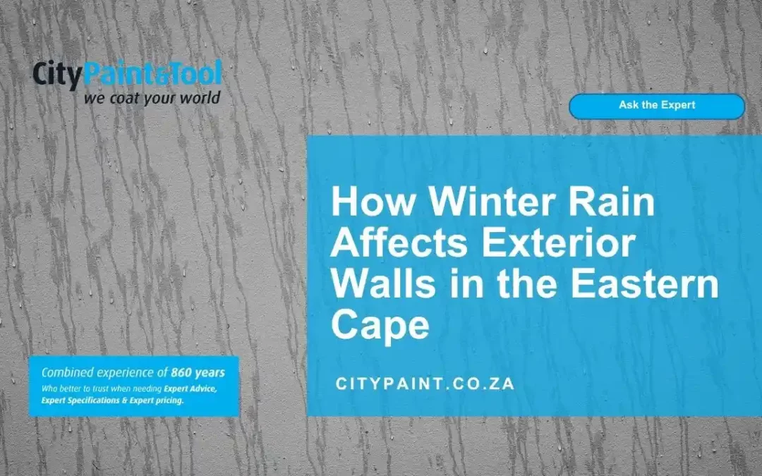How Winter Rain Affects Exterior Walls in the Eastern Cape