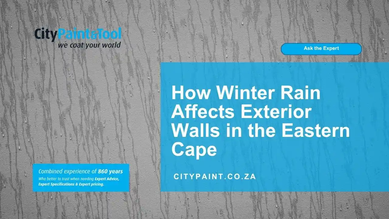 How Winter Rain Affects Exterior Walls in the Eastern Cape