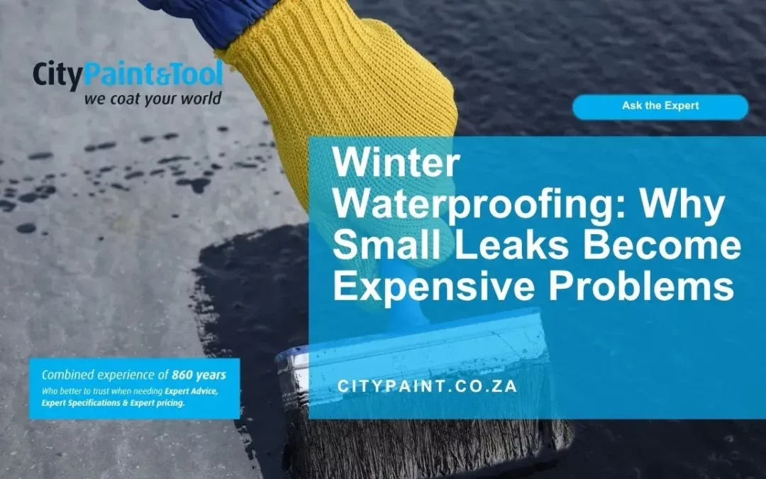 Winter Waterproofing: Why Small Leaks Become Expensive Problems