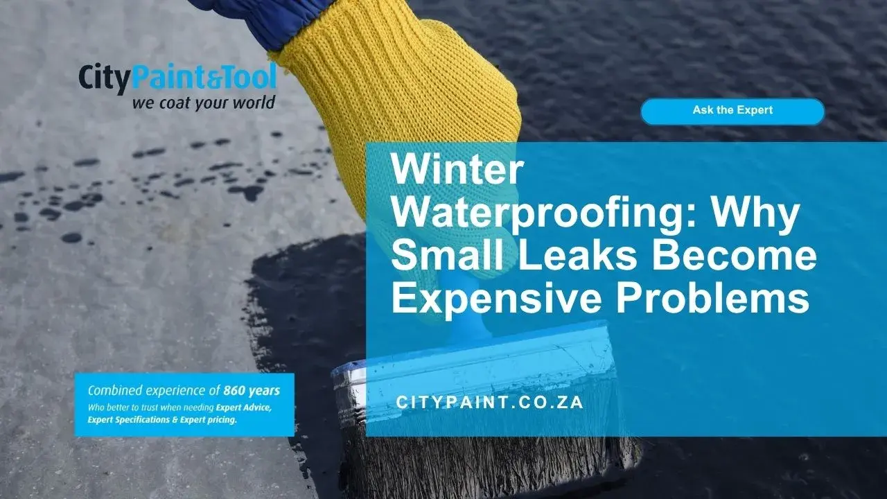 Winter Waterproofing: Why Small Leaks Become Expensive Problems